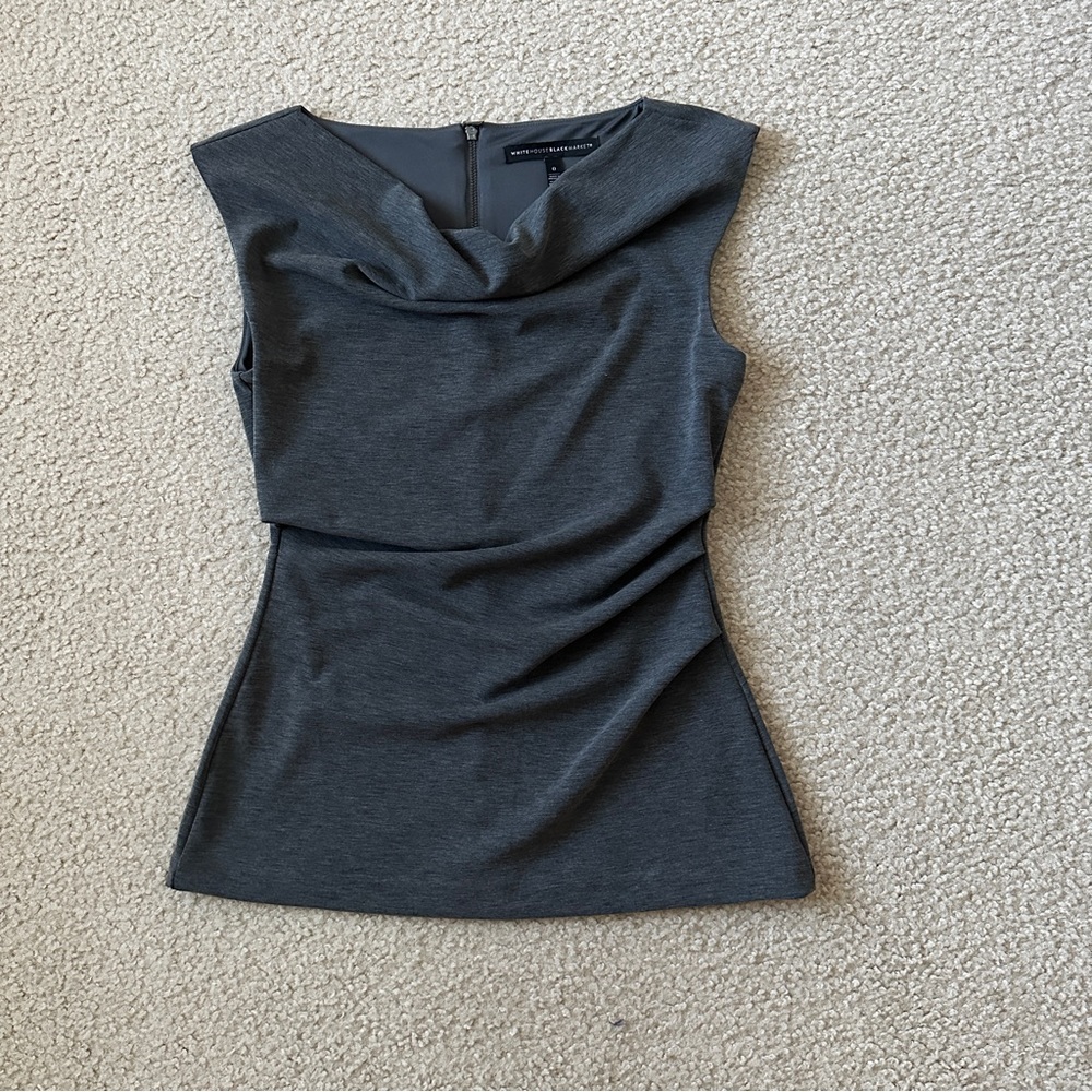 Dark Gray WHBM Sleeveless Top | Like New
